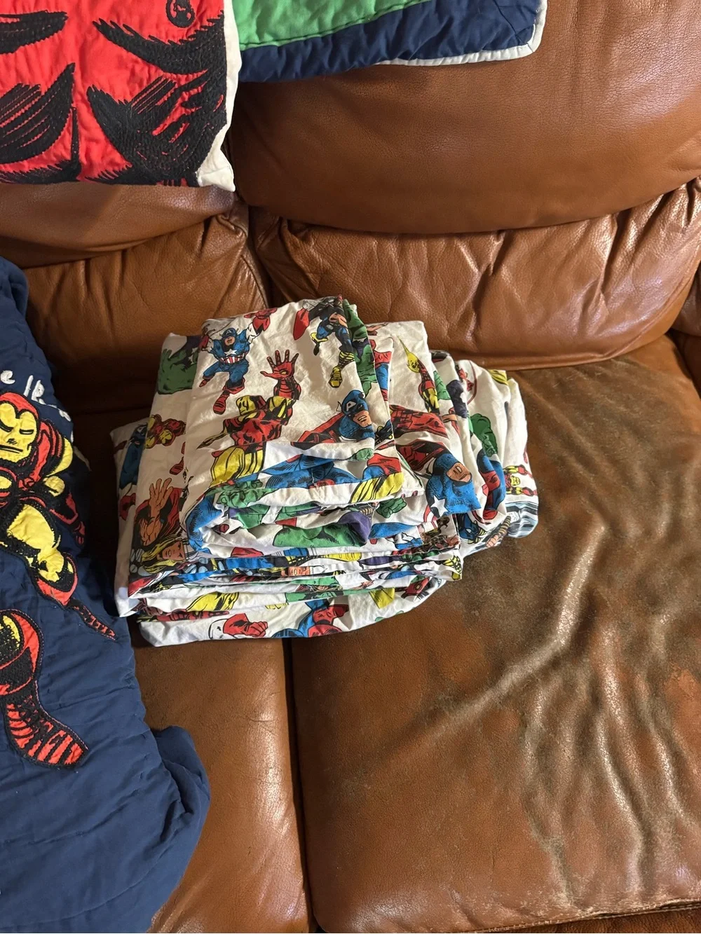 Pottery Barn Marvel Full Bedding Set